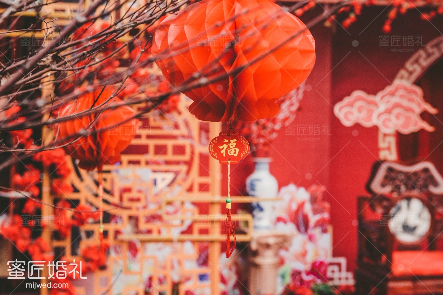 中式婚礼室外现场布置中式婚礼室外布景图