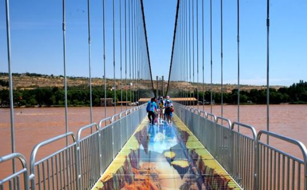 黄河3D玻璃桥  蜜月旅行新去处