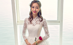 冬天结婚礼服穿搭