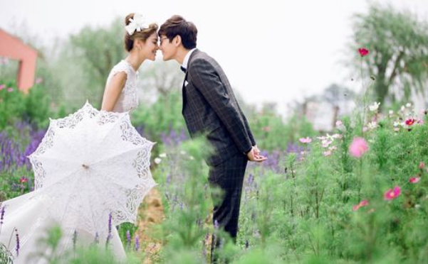 个子矮小怎么拍出好看的婚纱照