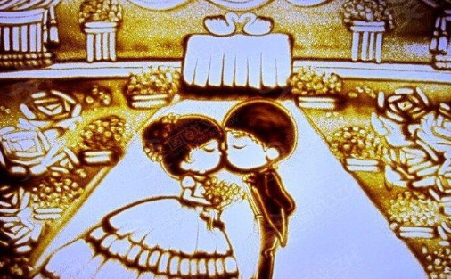 婚礼沙画制作多少钱