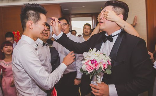 新郎如何应对婚礼堵门