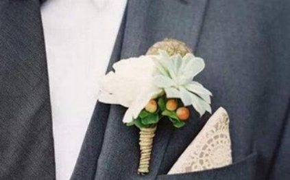 新郎西服口袋巾款式有哪些