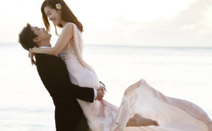 李佳航李晟婚纱照欣赏