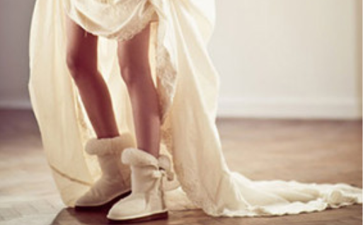 冬天拍婚纱照穿什么鞋