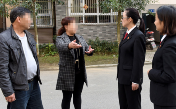 儿媳送婆婆到法院告自己  案后进行一年多的回访