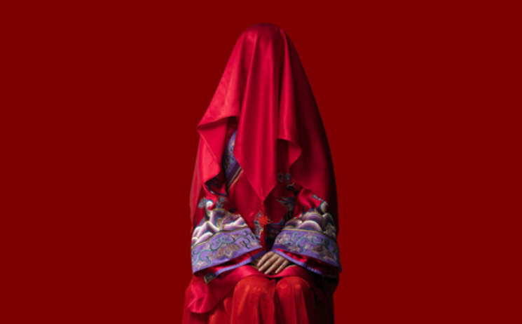 中国传统婚嫁习俗红盖头