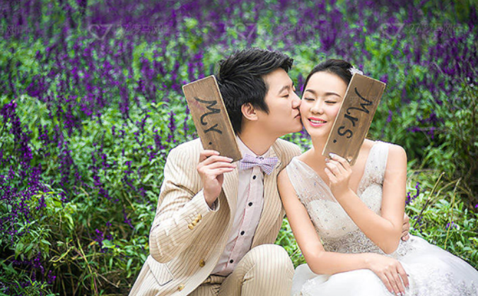 经典双人婚纱照pose大全