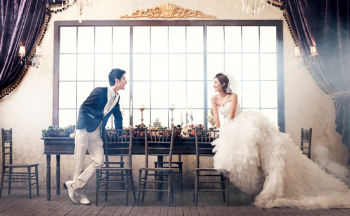 婚纱拍摄姿势大全
