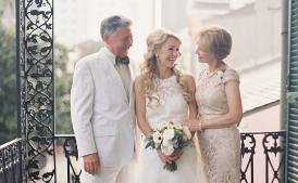 父母婚礼着装怎么穿 明星给你做示范