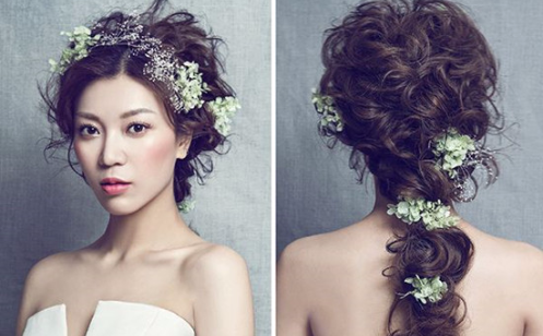 韩式婚纱照新娘发型 唯美的新娘发型 长沙蜜匠婚礼