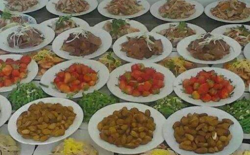 农村300元宴席一桌菜谱 婚庆公司蜜匠婚礼