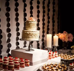 婚礼甜品区布置 蜜匠婚礼策划婚庆公司