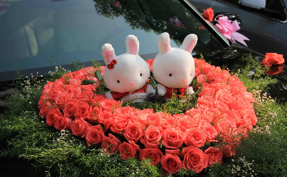 副婚车气球 副婚车气球怎么装饰的