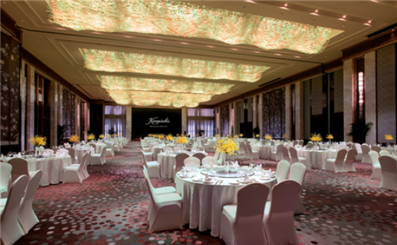 奢华婚宴酒店预订 长沙高档婚宴酒店多少钱一桌