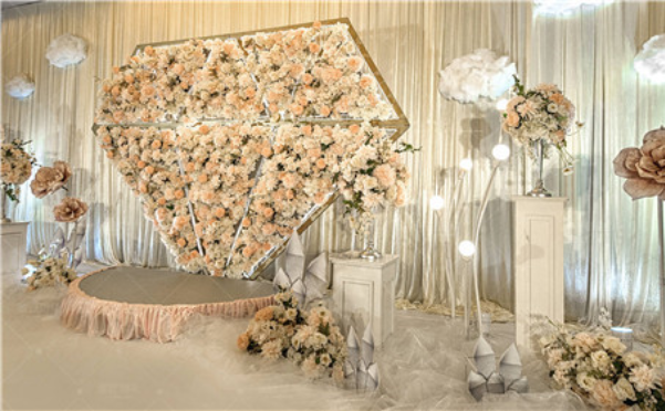 怎样布置甜美浪漫的婚礼 唯美婚礼现场布置图片