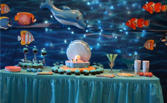 2019年海洋主题婚礼 海洋风格婚礼现场布置
