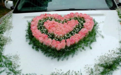 白色婚车装饰 奔驰白色婚车装饰技巧