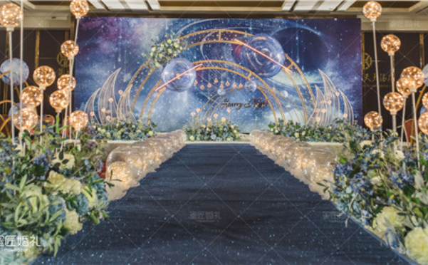 蓝色主题婚礼方案策划 蓝色主题婚礼图片