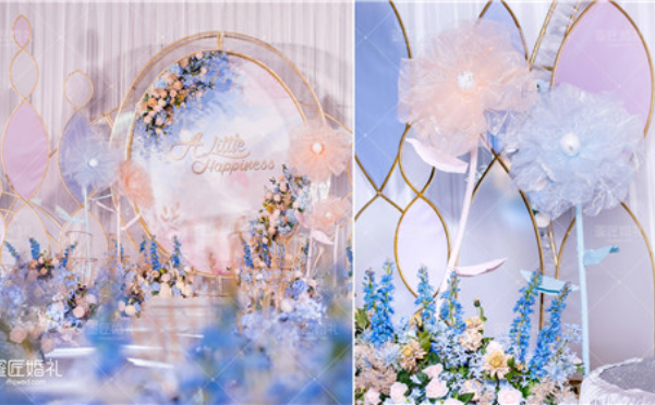 文艺小清新主题婚礼布置 小清新风格婚礼策划