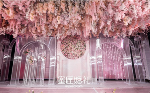 简约婚礼主题策划 现代简约婚礼效果图