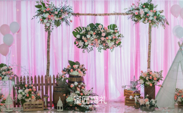 婚礼主题策划背景图 2019婚礼策划效果图