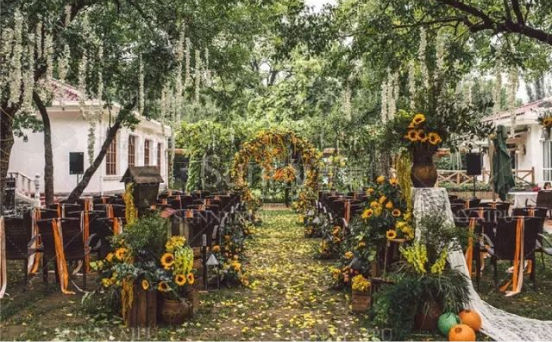 向日葵主题婚礼布置 向日葵主题婚礼策划案例