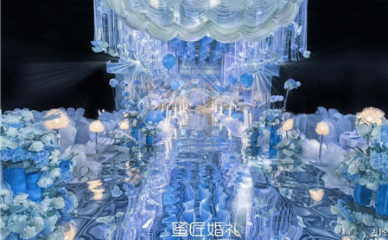 海洋主题婚礼布置 海洋风主题婚礼图片