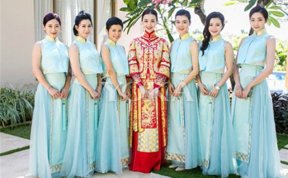 中式伴娘服图片 中式伴娘服如何挑选
