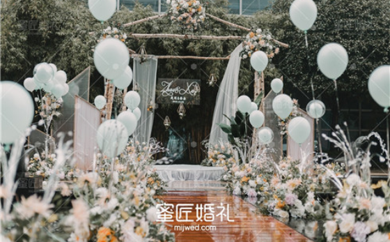 水上主题婚礼策划 有个性的主题婚礼