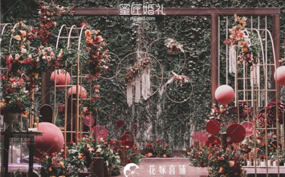 农村婚庆气球造型 主题婚礼气球怎么布置好看