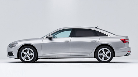 深圳奥迪A6L 车身颜色-银色 低调优雅的商务范婚车租赁