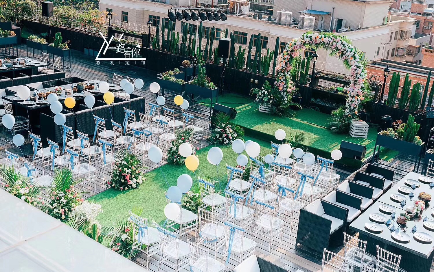 多肉花园  多肉婚礼文化婚宴预订