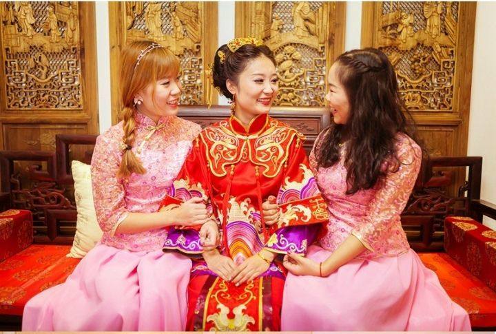 中国婚礼服饰 婚礼服装女