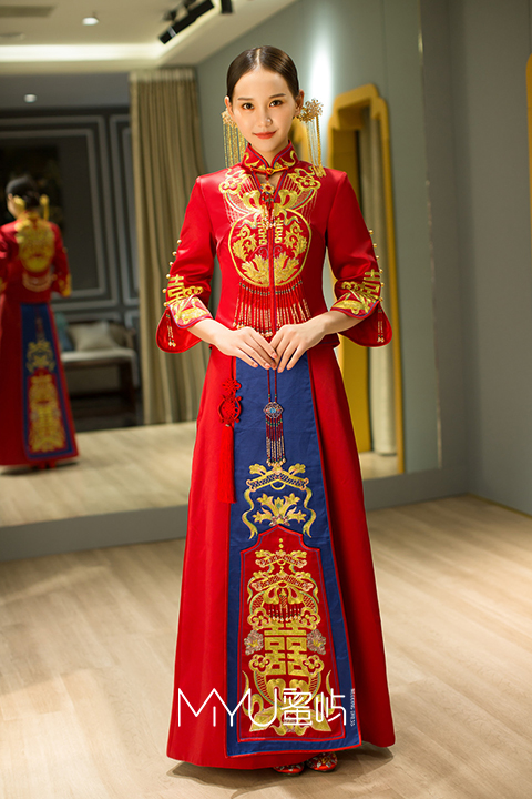 中式嫁衣更多款式