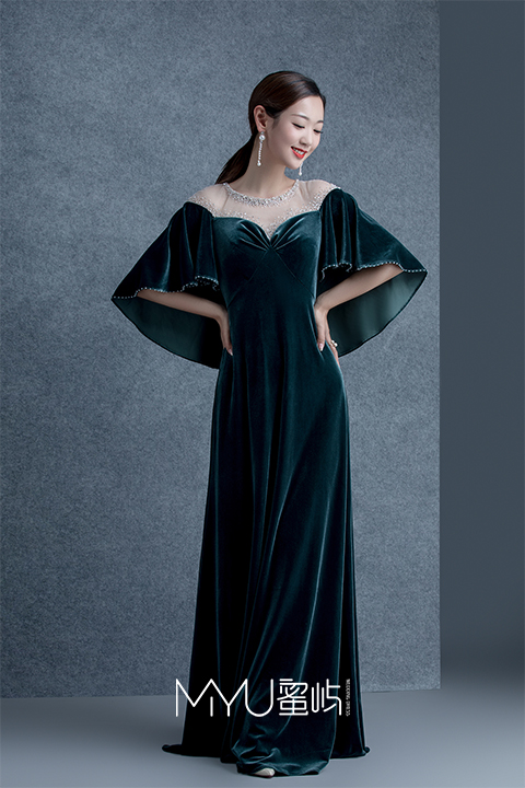 礼服复古典雅气质礼服