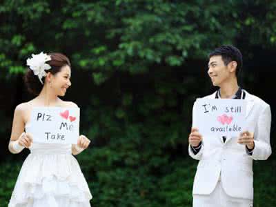 婚纱照拍摄的创意小道具 婚纱照中有创意的小道具