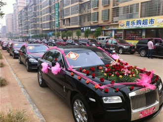 杭州婚礼租车价格一天多少钱 婚车租赁价格表