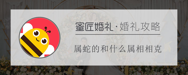 属蛇的和什么属相相克