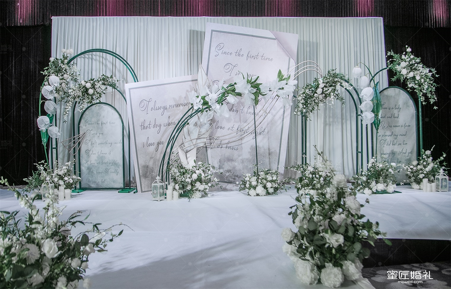 民勤县婚礼策划案例:情书-效果图展示-民勤县蜜