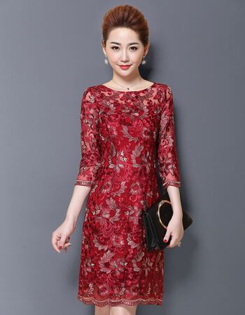 四十岁参加婚礼的服装