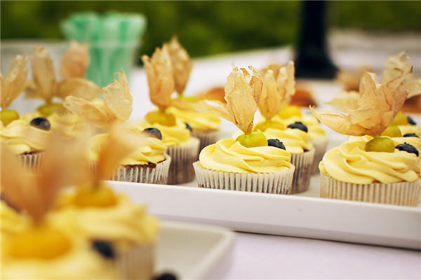 中国风婚礼甜品台