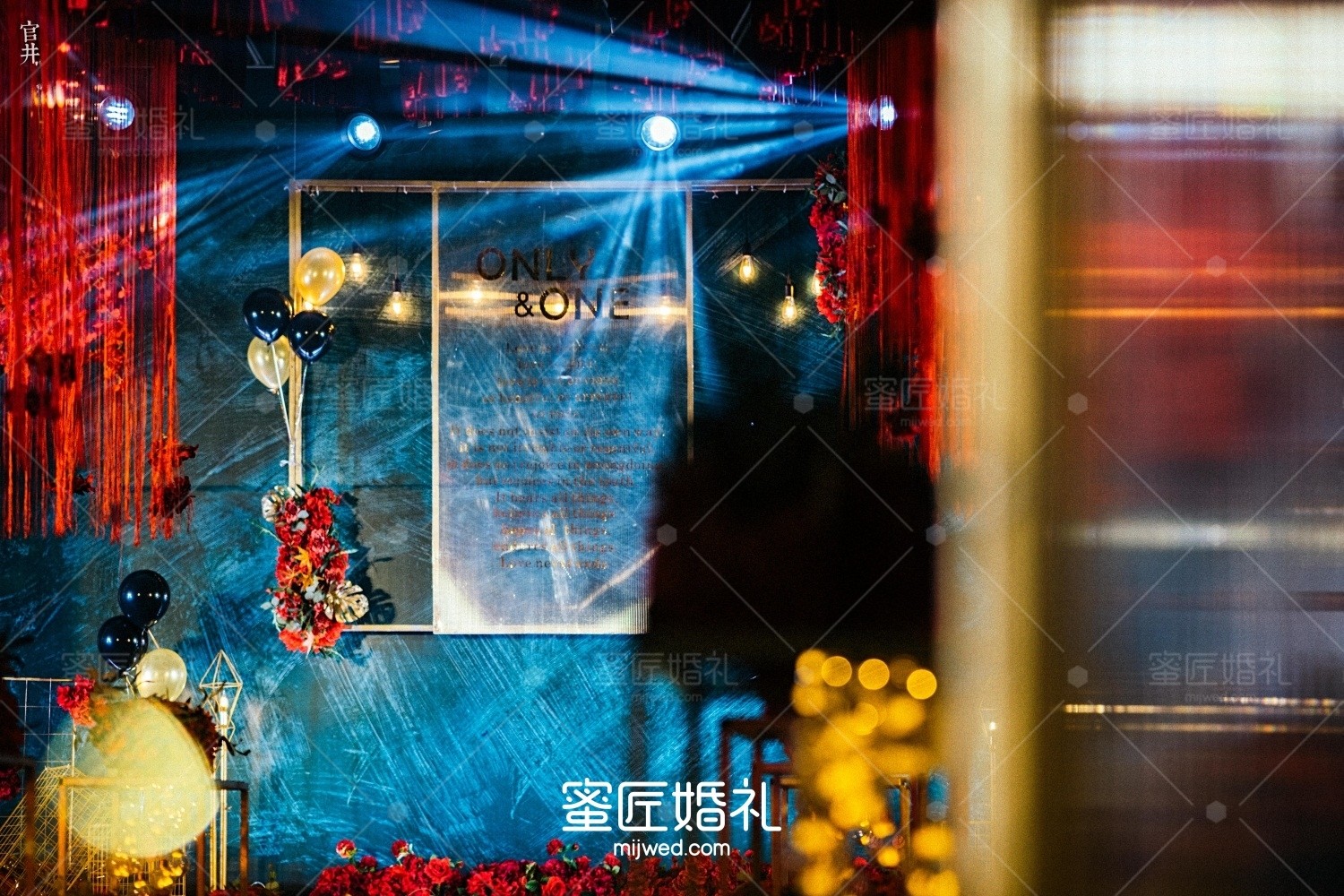 中国风婚礼甜品台