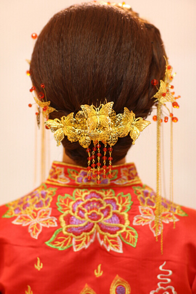 中式婚礼发型有哪些