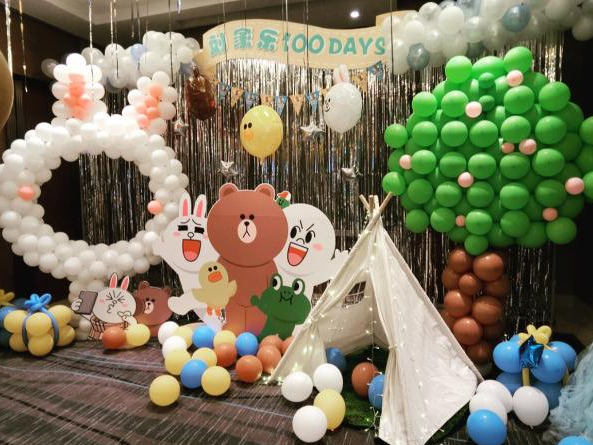 小孩满100天祝福语