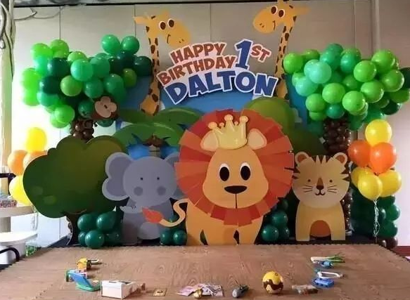 周岁生日宴场景布置