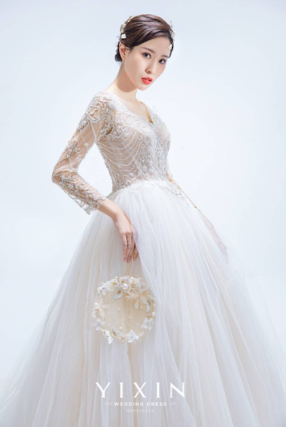 高阶手工刺花仪式纱