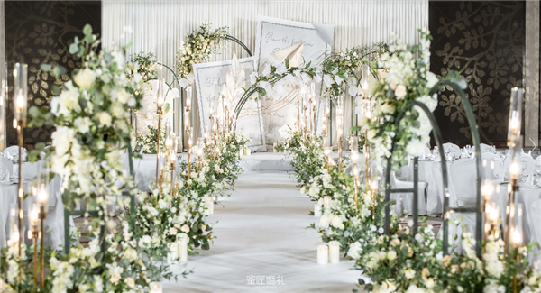 酒店婚礼现场布置效果图