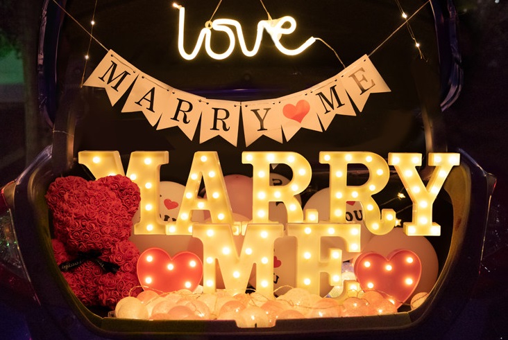 跟女孩子求婚的词语