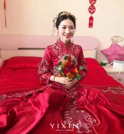 中国古典婚纱 